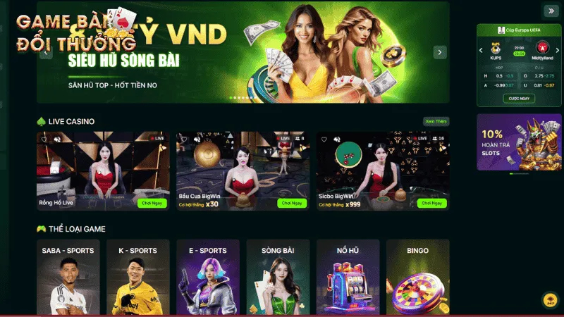 Kho game đa dạng, đỉnh cao tại Fo88